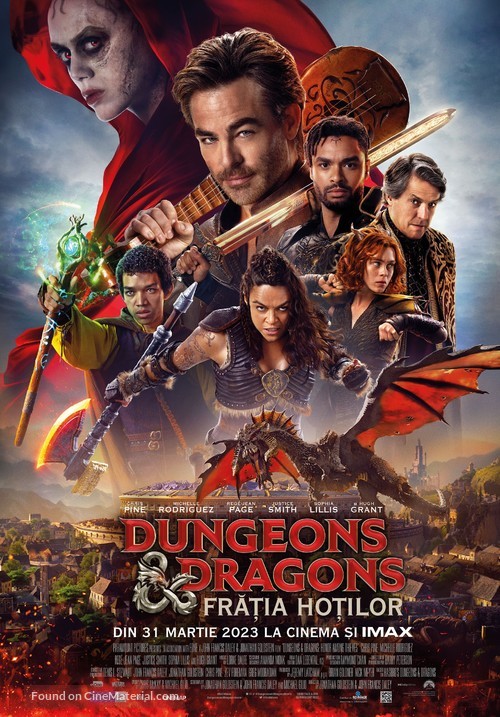 Dungeons &amp; Dragons: Honor Among Thieves - Romanian Movie Poster