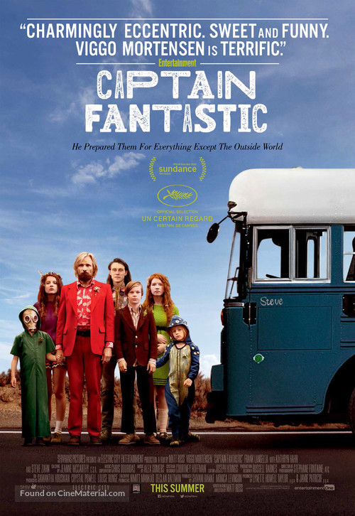 Captain Fantastic - Canadian Movie Poster