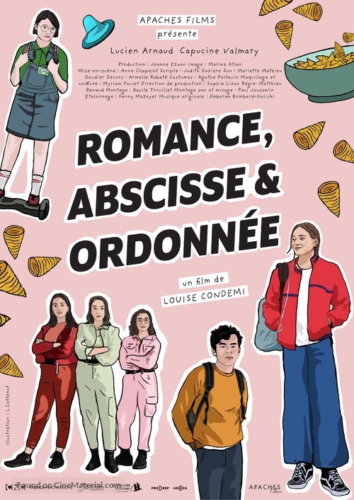 Romance, abscisse et ordonn&eacute;e - French Movie Poster