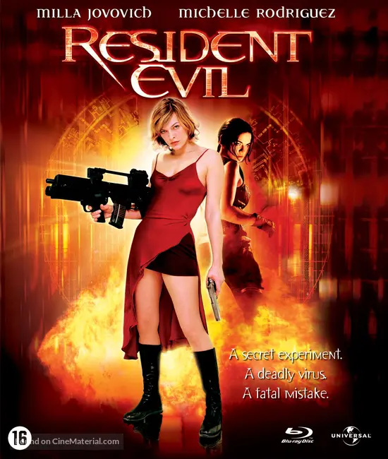 Resident Evil - Dutch Blu-Ray movie cover