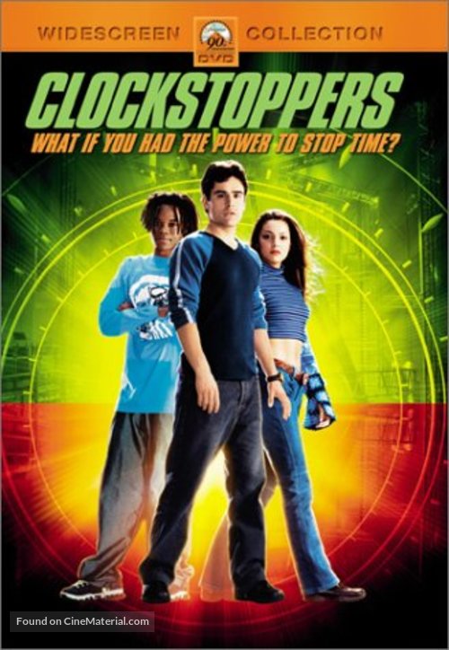 Clockstoppers - DVD movie cover