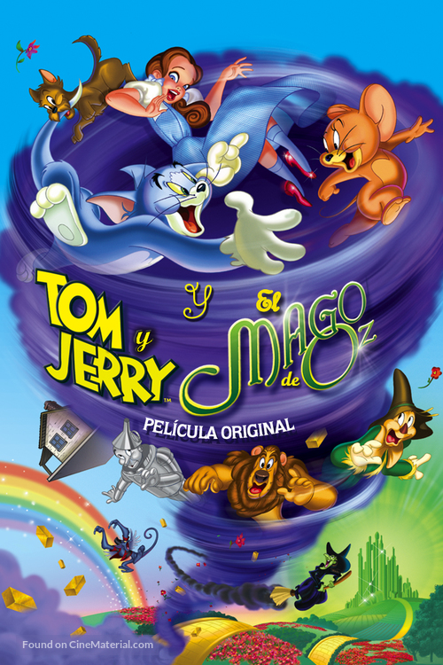 Tom and Jerry &amp; The Wizard of Oz - Mexican Movie Cover