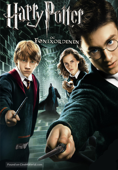 Harry Potter and the Order of the Phoenix - Norwegian DVD movie cover