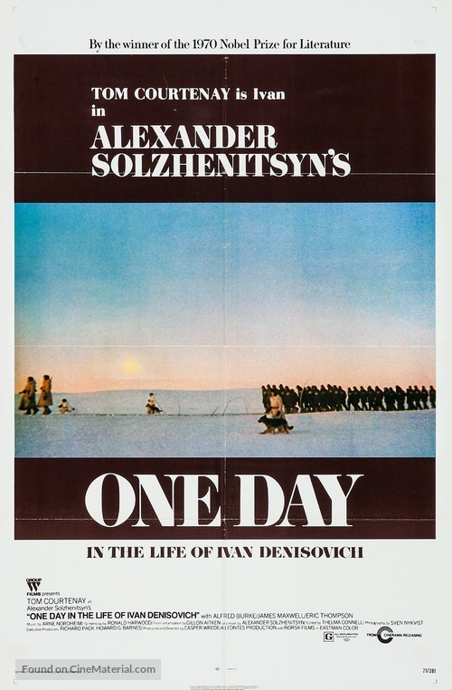One Day in the Life of Ivan Denisovich - Movie Poster