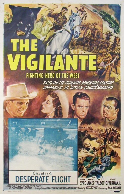 The Vigilante: Fighting Hero of the West - Movie Poster