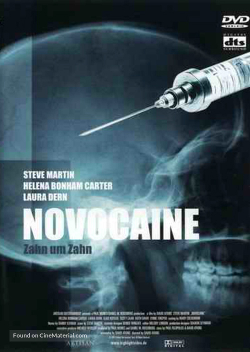 Novocaine - German DVD movie cover