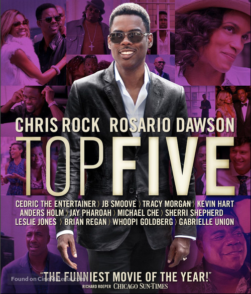 Top Five - Blu-Ray movie cover