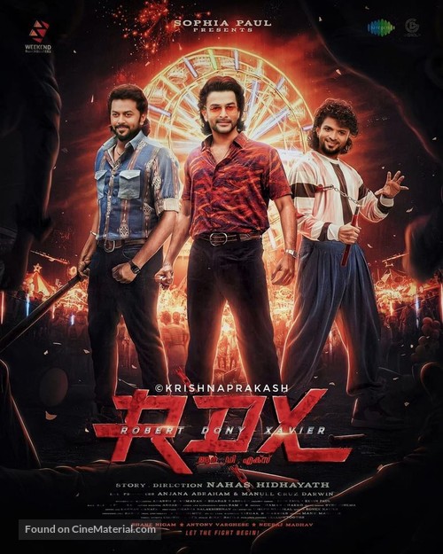 RDX: Robert Dony Xavier - Indian Movie Poster