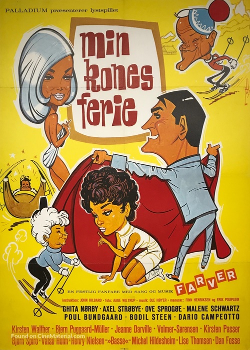 Min kones ferie - Danish Movie Poster