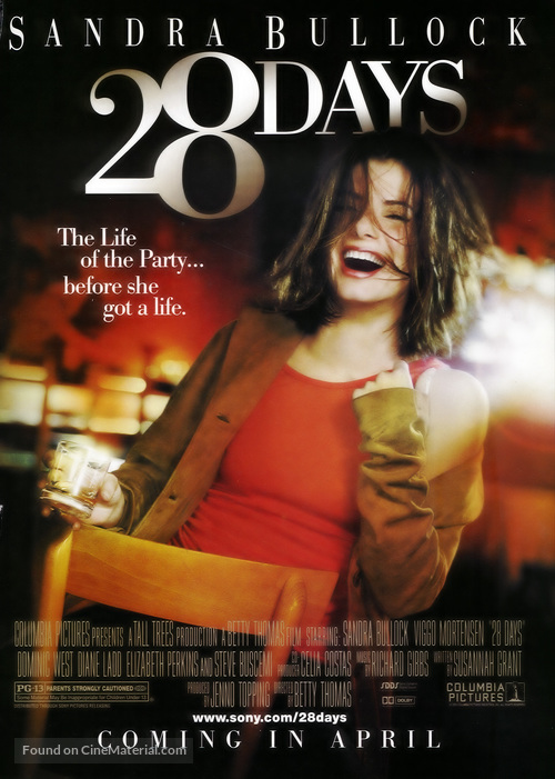 28 Days - Movie Poster