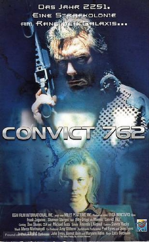 Convict 762 - German VHS movie cover