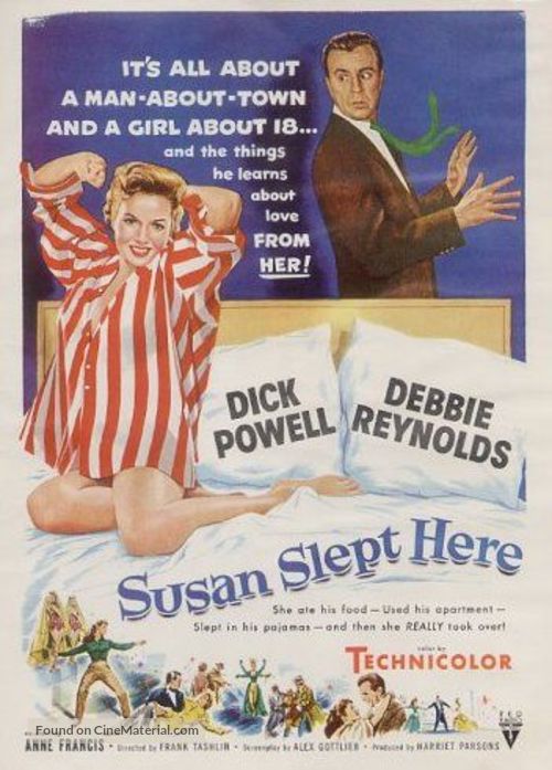 Susan Slept Here - Movie Poster