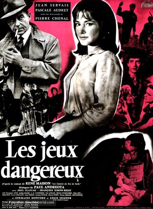 Les jeux dangereux - French Movie Poster