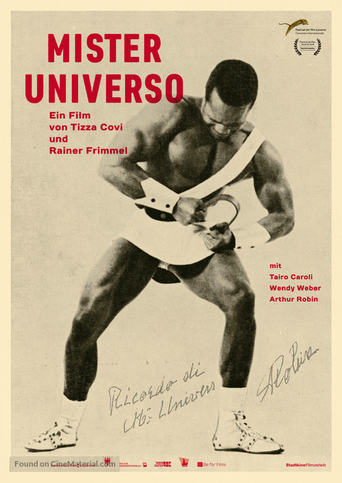 Mister Universo - Austrian Movie Poster