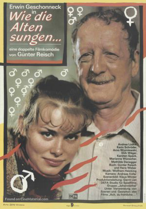 Wie die Alten sungen... - German Movie Poster