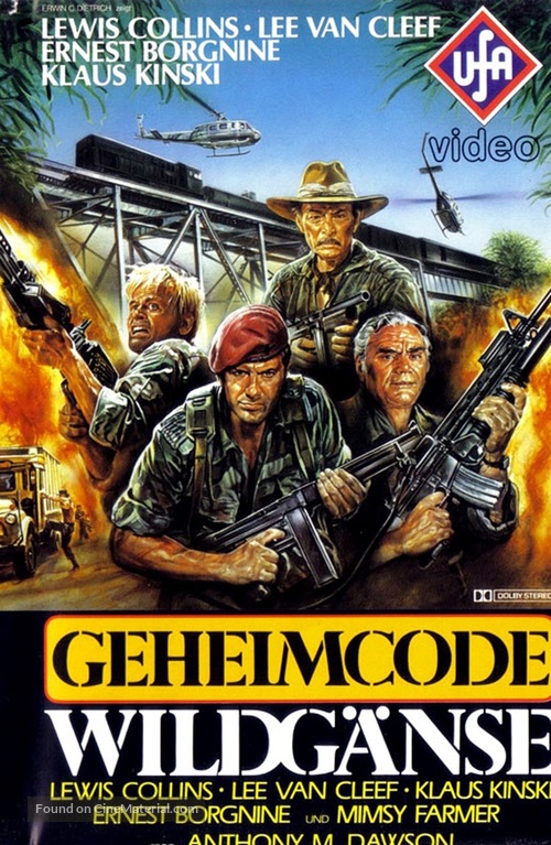 Geheimcode: Wildg&auml;nse - German VHS movie cover