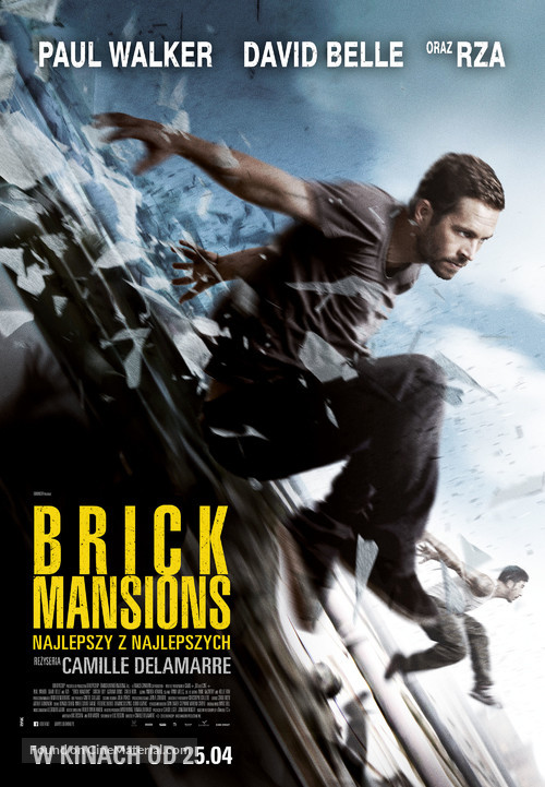 Brick Mansions - Polish Movie Poster