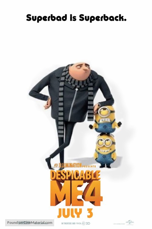 Despicable Me 4 - Movie Poster