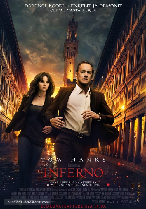 Inferno - Finnish Movie Poster