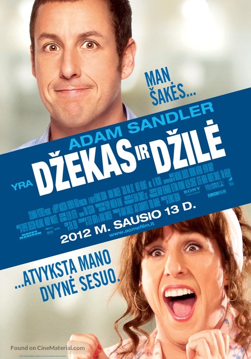 Jack and Jill - Lithuanian Movie Poster