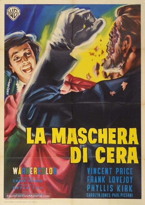 House of Wax - Italian Movie Poster