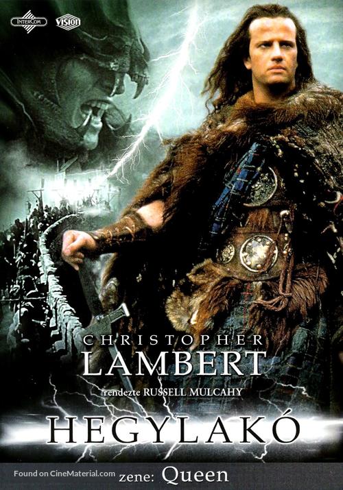 Highlander - Hungarian DVD movie cover