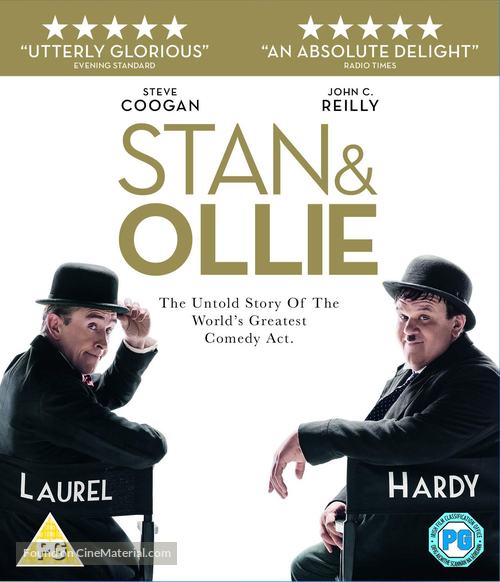 Stan &amp; Ollie - British Blu-Ray movie cover