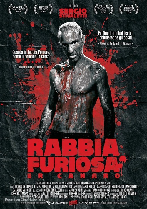Rabbia Furiosa - Italian DVD movie cover