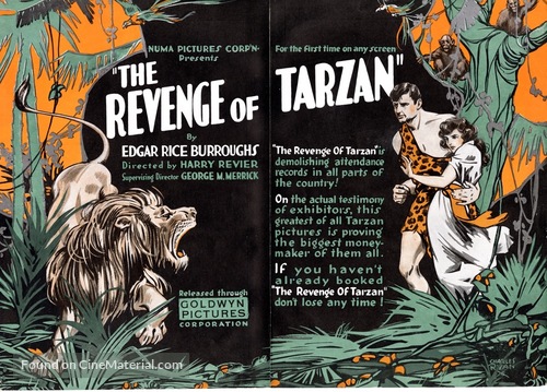 The Revenge of Tarzan - poster