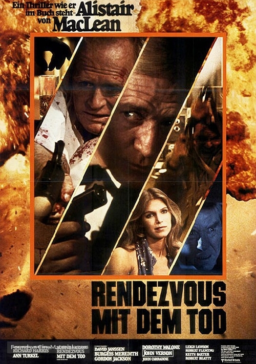 Golden Rendezvous - German Movie Poster