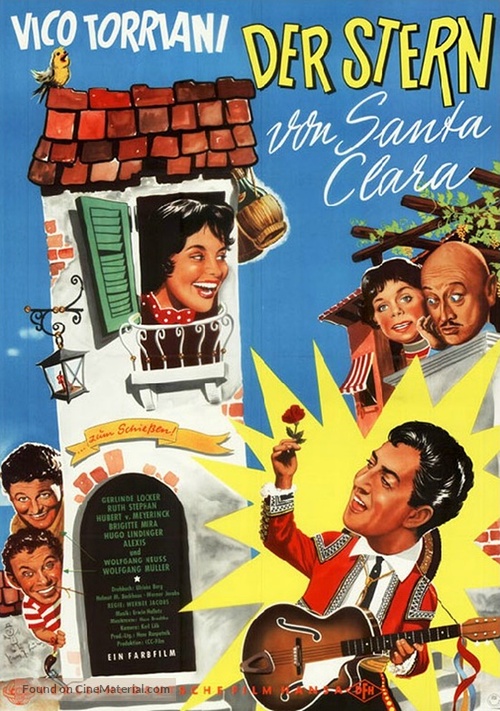 Der Stern von Santa Clara - German Movie Poster