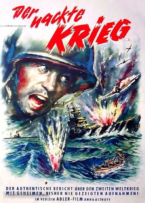 Victory at Sea - German Movie Poster