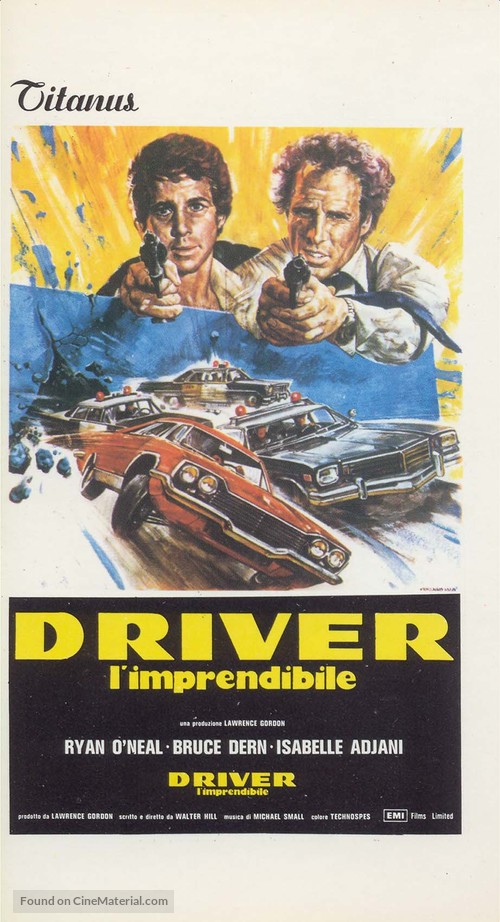 The Driver - Italian Movie Poster