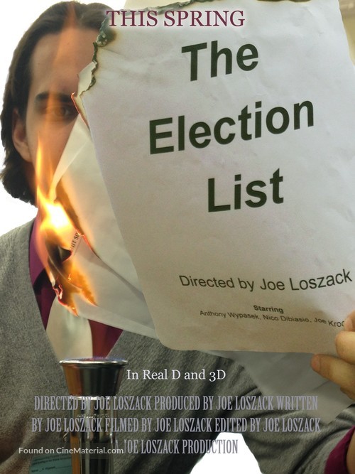 The Election List - Movie Poster