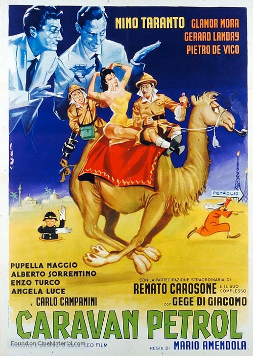 Caravan petrol - Italian Movie Poster
