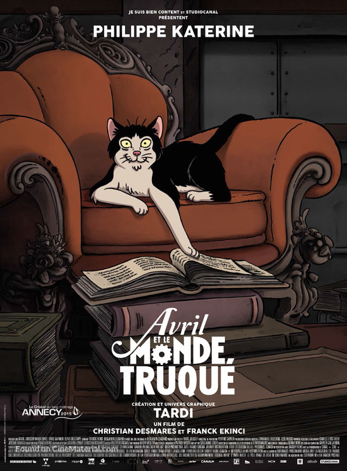 Avril et le monde truqu&eacute; - French For your consideration movie poster