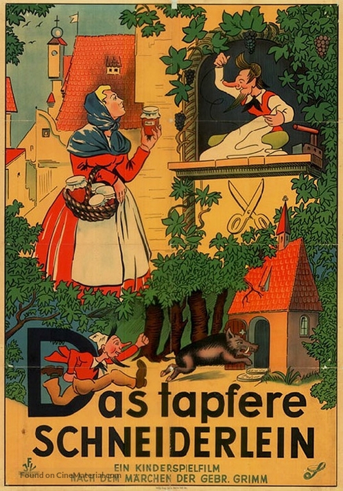 Das Tapfere Schneiderlein - German Movie Poster