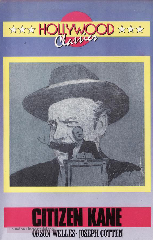 Citizen Kane - Finnish VHS movie cover