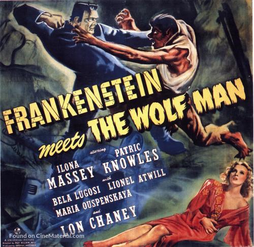 Frankenstein Meets the Wolf Man - Movie Poster