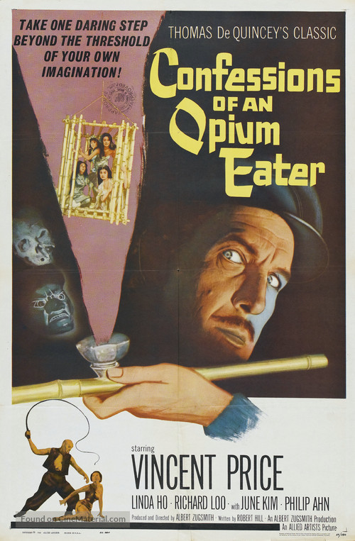 Confessions of an Opium Eater - Movie Poster