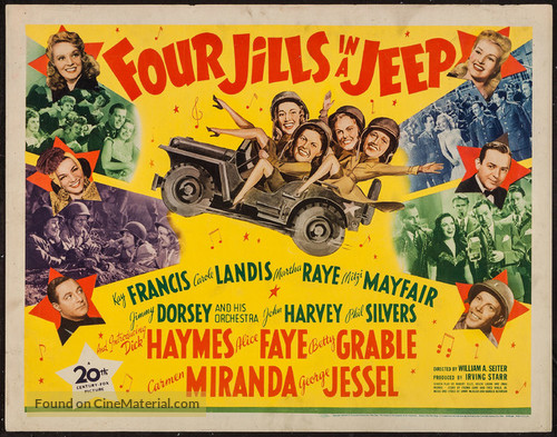 Four Jills in a Jeep - Movie Poster