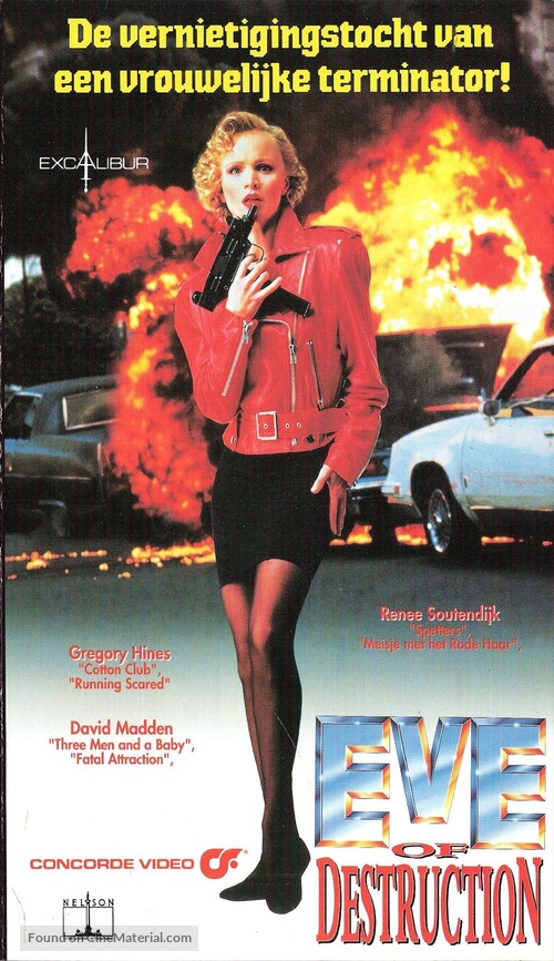 Eve of Destruction - Dutch VHS movie cover