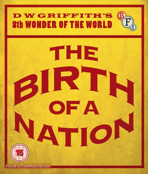 The Birth of a Nation - British Blu-Ray movie cover