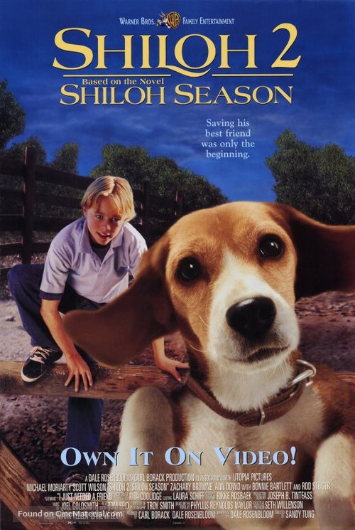 Shiloh 2: Shiloh Season - Video release movie poster
