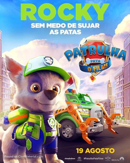 Paw Patrol: The Movie - Portuguese Movie Poster