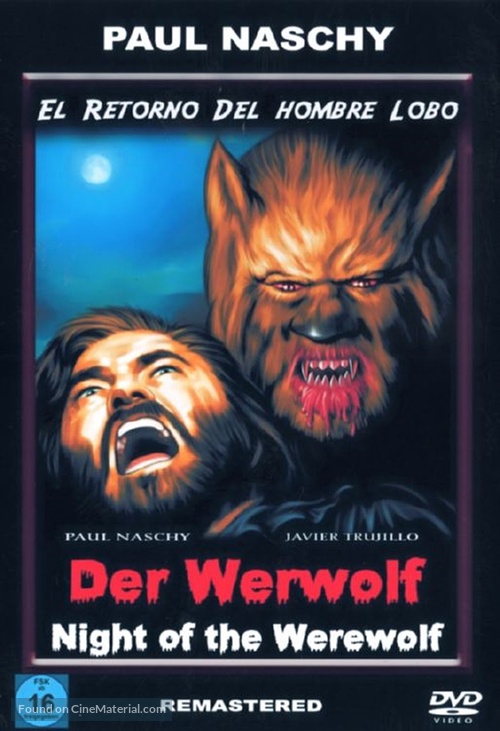 El retorno del Hombre-Lobo - German Movie Cover