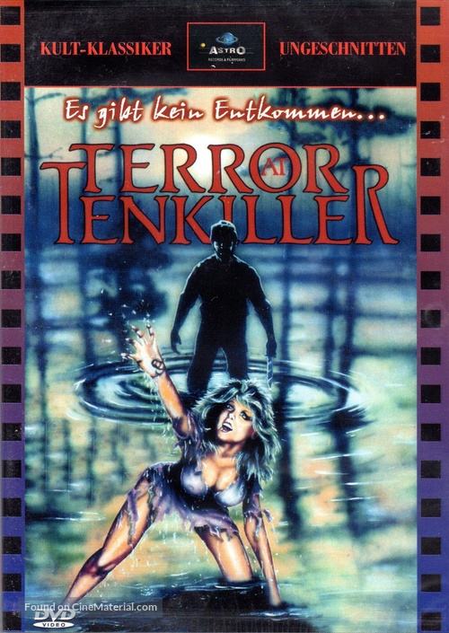 Terror at Tenkiller - German DVD movie cover