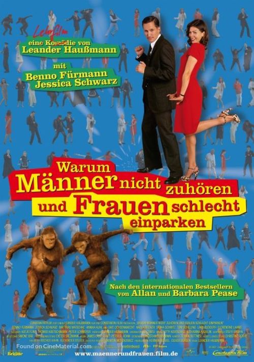 Warum M&auml;nner nicht zuh&ouml;ren und Frauen schlecht einparken - German Movie Poster
