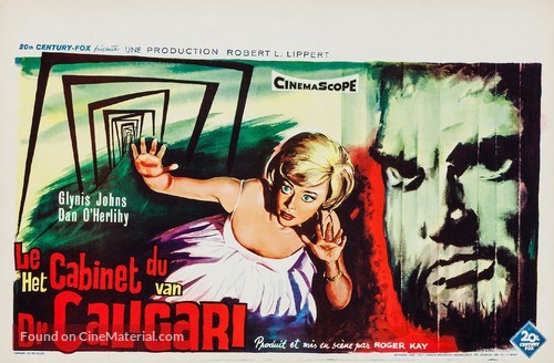 The Cabinet of Caligari - Belgian Movie Poster