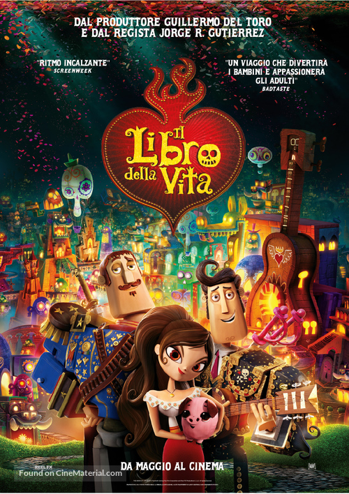 The Book of Life - Italian Movie Poster